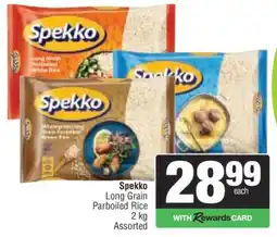 Spar Spekko Long Grain Parboiled Rice offer