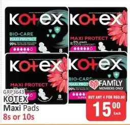 KitKat Cash and Carry Kotex Maxi Pads offer