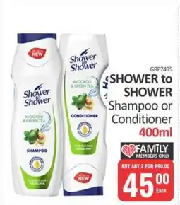 KitKat Cash and Carry Shower to Shower Shampoo or Conditioner offer