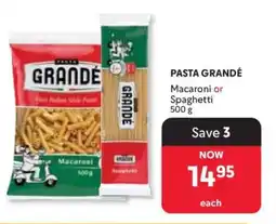 Makro Pasta Grandé offer