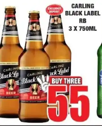 Boxer Liquors Carling black label rb offer