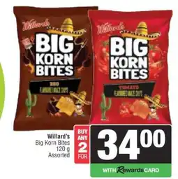 Spar Willard's Big Korn Bites offer