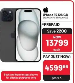 Makro iPhone 15 128 GB offer