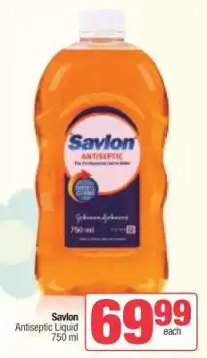 Spar Savlon Antiseptic Liquid 750 ml offer