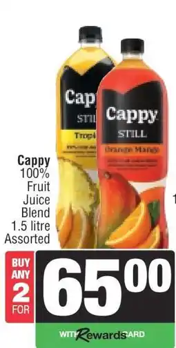 Spar Cappy 100% Fruit Juice Blend offer