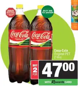 Spar Coca-Cola Original PET offer