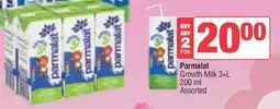 Spar Parmalat Growth Milk 3+L offer