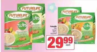 Spar Futurelife Tots Cereal offer