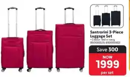 Makro Santorini 3-Piece Luggage Set offer