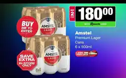 Spar Tops AMSTEL offer