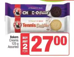 Spar Bakers Creams offer