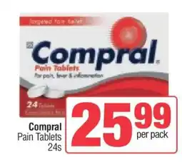 Spar Compral Pain Tablets 24s offer
