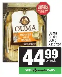 Spar Ouma Rusks offer