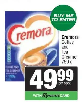 Spar Cremora Coffee and Tea Creamer 750 g offer