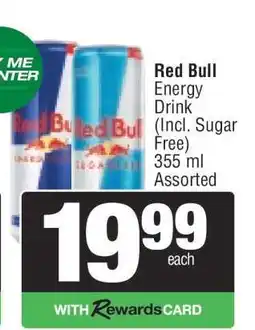 Spar Red Bull offer