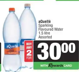 Spar Aquelle Sparkling Flavoured Water offer