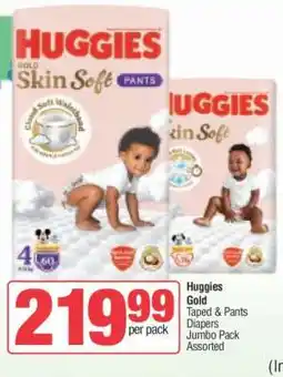 Spar HUGGIES GOLD offer