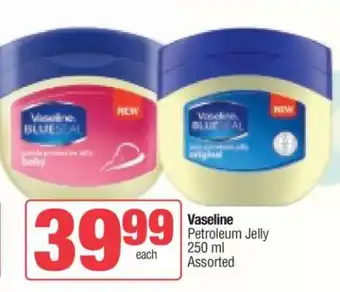 Spar VASELINE Petroleum Jelly offer