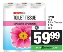 Spar SPAR Mini Toilet Tissues offer