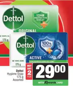 Spar Dettol Hygiene Soap offer