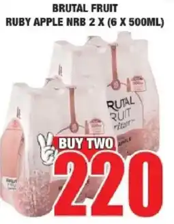 Boxer Liquors Brutal fruit ruby apple nrb offer