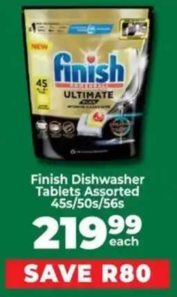 Food Lover's Market Finish Dishwasher Tablets Assorted offer