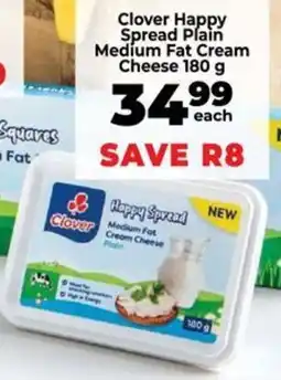 Food Lover's Market Clover Happy Spread Plain Medium Fat Cream Cheese offer