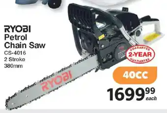 Mica Ryobi Petrol Chain Saw offer
