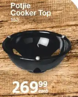 Mica Cadac Potjie Cooker Top offer