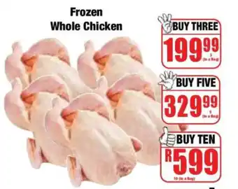 Boxer Frozen Whole Chicken offer