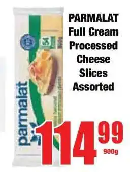Boxer PARMALAT Full Cream Processed Cheese Slices Assorted offer