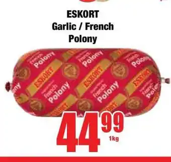 Boxer ESKORT Garlic / French Polony offer