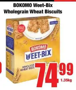 Boxer Bokomo Weet-Bix Wholegrain Wheat Biscuits offer