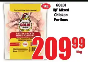 Boxer GOLDI IQF Mixed Chicken Portions offer