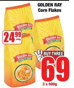 Boxer GOLDEN RAY Corn Flakes offer