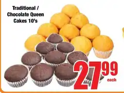 Boxer Traditional / Chocolate Queen Cakes 10's offer