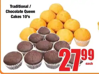 Boxer Traditional / Chocolate Queen Cakes 10's offer