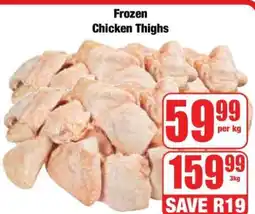 Boxer Frozen Chicken Thighs offer