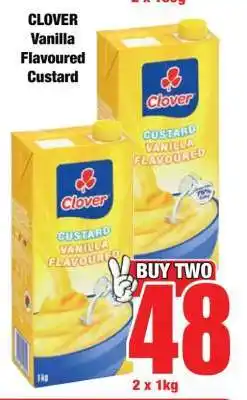 Boxer CLOVER Vanilla Flavoured Custard offer
