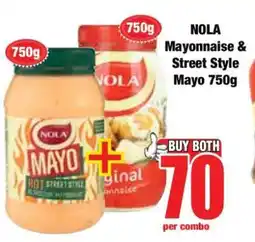 Boxer NOLA Mayonnaise & Street Style Mayo 750g offer