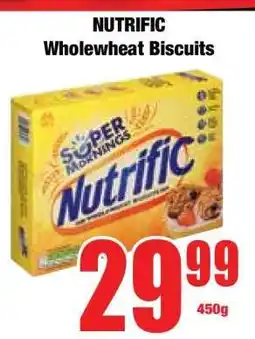 Boxer NUTRIFIC Wholewheat Biscuits offer