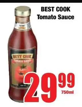 Boxer BEST COOK Tomato Sauce offer