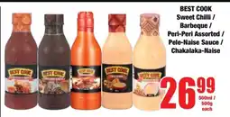 Boxer BEST COOK Sweet Chilli / Barbeque / Peri-Peri Assorted / Pele-Naise Sauce / Chakalaka-Naise offer