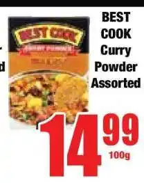 Boxer BEST COOK Curry Powder Assorted offer