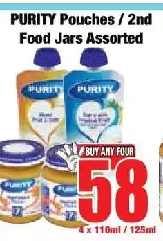 Boxer PURITY Pouches / 2nd Food Jars Assorted offer