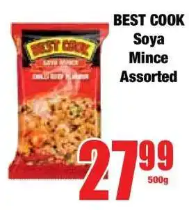 Boxer BEST COOK Soya Mince Assorted offer