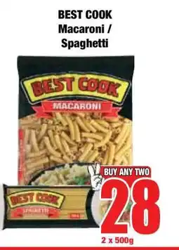 Boxer BEST COOK Macaroni / Spaghetti offer