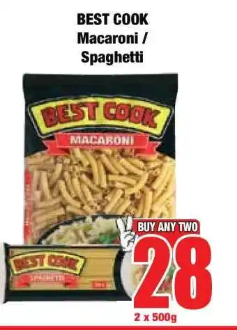 Boxer BEST COOK Macaroni / Spaghetti offer
