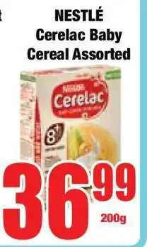 Boxer Nestlé Cerelac Baby Cereal Assorted offer