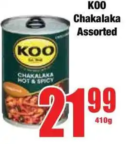 Boxer KOO Chakalaka Assorted offer